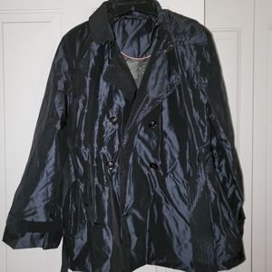 👀50% OFF☔️🧥NWOT‼️ black short trench style jacket